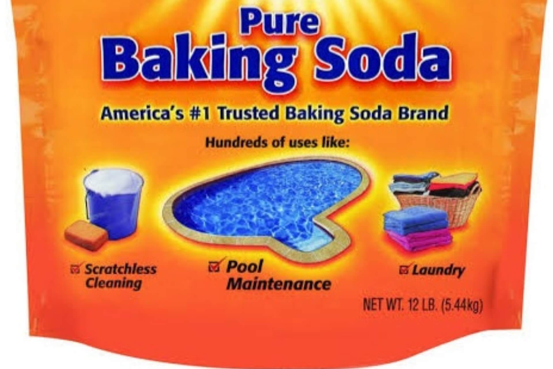 Baking soda for cleaning