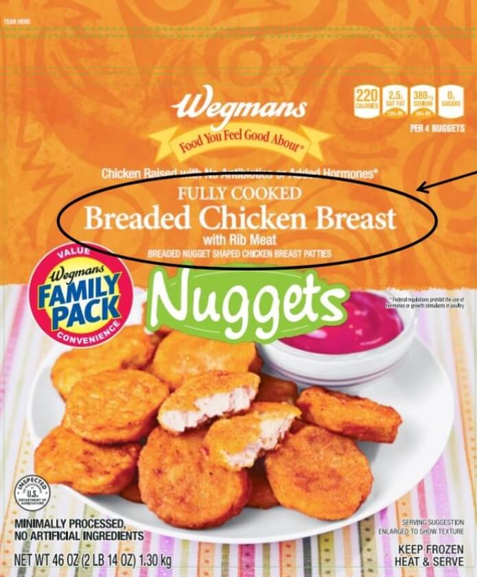 Front of Package - Wegmans Chicken