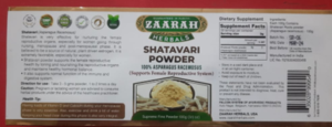 Zaarah Herbals Shatavari Powder Recalled Due to Lead Contamination Risk